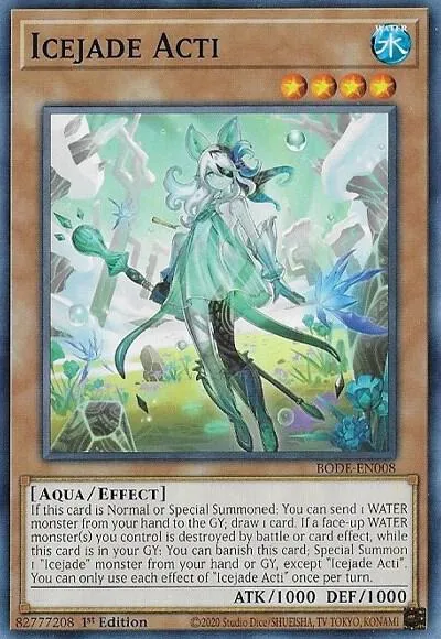 Icejade Acti — Burst of Destiny — Yu-Gi-Oh!