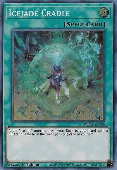 Icejade Cradle — Burst of Destiny — Yu-Gi-Oh!