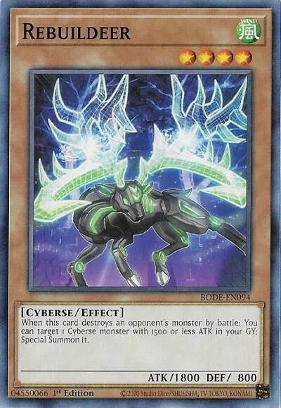 Rebuildeer — Burst of Destiny — Yu-Gi-Oh!