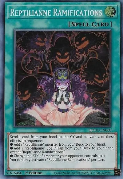 Reptilianne Ramifications — Burst of Destiny — Yu-Gi-Oh!