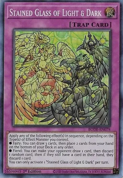 Stained Glass of Light & Dark — Burst of Destiny — Yu-Gi-Oh!