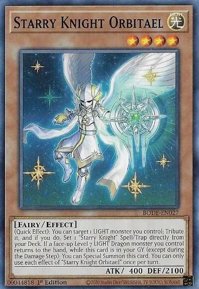 Starry Knight Orbitael — Burst of Destiny — Yu-Gi-Oh!