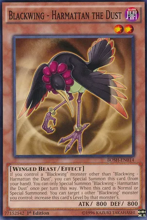 Blackwing - Harmattan the Dust — Breakers of Shadow — Yu-Gi-Oh!