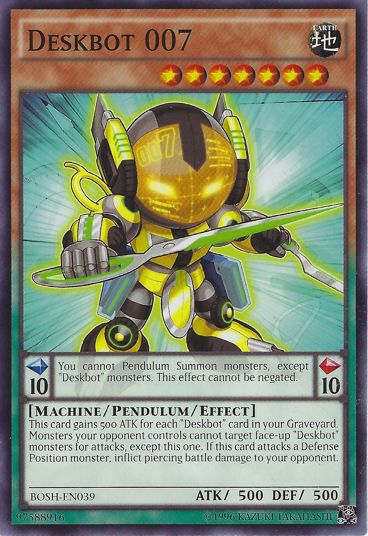Deskbot 007 — Breakers of Shadow - Unlimited — Yu-Gi-Oh!