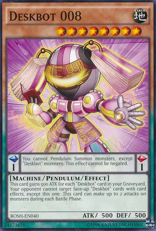 Deskbot 008 — Breakers of Shadow - Unlimited — Yu-Gi-Oh!