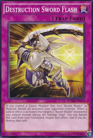 Destruction Sword Flash — Breakers of Shadow - Unlimited — Yu-Gi-Oh!