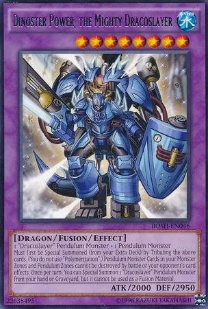 Dinoster Power, the Mighty Dracoslayer — Breakers of Shadow - Unlimited — Yu-Gi-Oh!