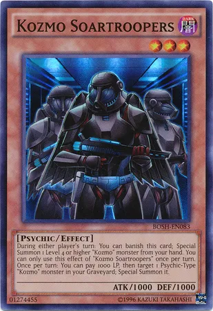Kozmo Soartroopers — Breakers of Shadow - Unlimited — Yu-Gi-Oh!