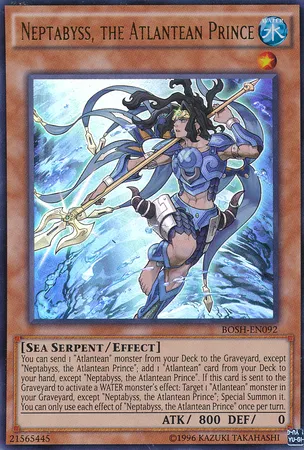 Neptabyss, the Atlantean Prince — Breakers of Shadow - Unlimited — Yu-Gi-Oh!