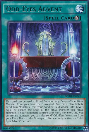 Odd-Eyes Advent — Breakers of Shadow - Unlimited — Yu-Gi-Oh!