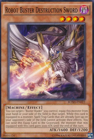 Robot Buster Destruction Sword — Breakers of Shadow - Unlimited — Yu-Gi-Oh!