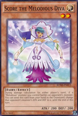 Score the Melodious Diva — Breakers of Shadow - Unlimited — Yu-Gi-Oh!