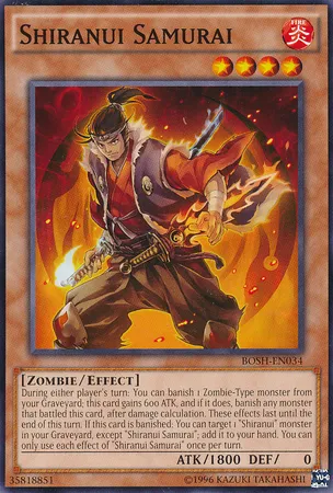 Shiranui Samurai — Breakers of Shadow - Unlimited — Yu-Gi-Oh!