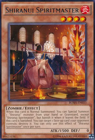 Shiranui Spiritmaster — Breakers of Shadow - Unlimited — Yu-Gi-Oh!
