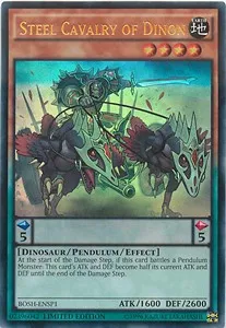 Steel Cavalry of Dinon — Breakers of Shadow — Yu-Gi-Oh!