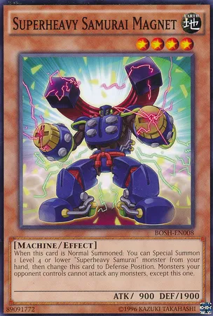 Superheavy Samurai Magnet — Breakers of Shadow - Unlimited — Yu-Gi-Oh!