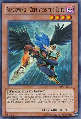 Blackwing - Zephyros the Elite — Battle Pack: Epic Dawn - Unlimited — Yu-Gi-Oh!
