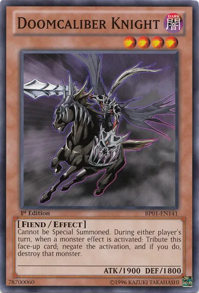 Doomcaliber Knight from Battle Pack: Epic Dawn - Yu-Gi-Oh!