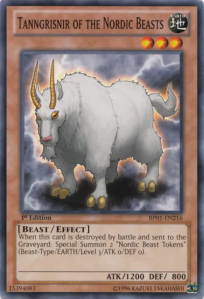 Tanngrisnir of the Nordic Beasts — Battle Pack: Epic Dawn — Yu-Gi-Oh!