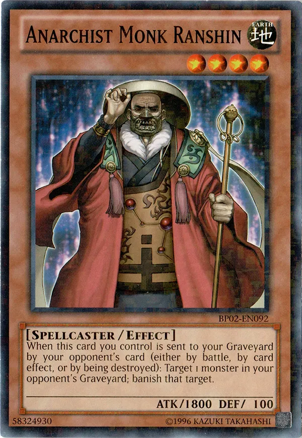 Ranshin le Prêtre Arnachiste — Battle Pack 2: War of the Giants - Unlimited — Yu-Gi-Oh!