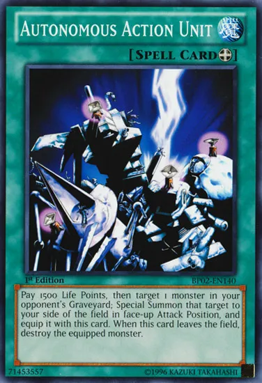 Unité d'Action Autonome — Battle Pack 2: War of the Giants — Yu-Gi-Oh!