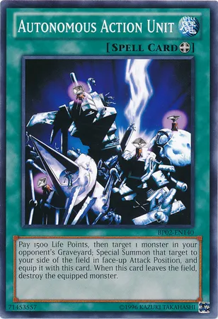 Unité d'Action Autonome — Battle Pack 2: War of the Giants - Unlimited — Yu-Gi-Oh!
