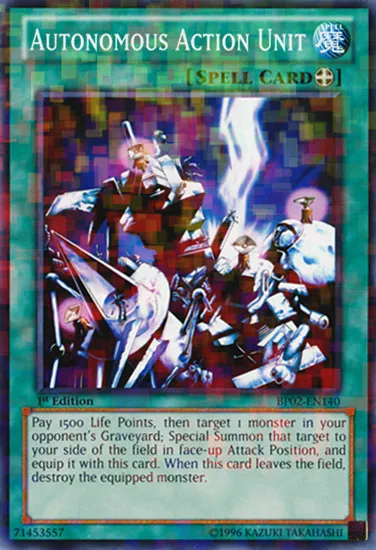 Unité d'Action Autonome — Battle Pack 2: War of the Giants — Yu-Gi-Oh!