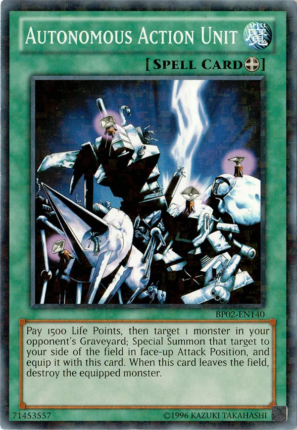 Unité d'Action Autonome — Battle Pack 2: War of the Giants - Unlimited — Yu-Gi-Oh!