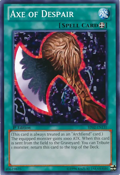 Hache du Désespoir — Battle Pack 2: War of the Giants — Yu-Gi-Oh!