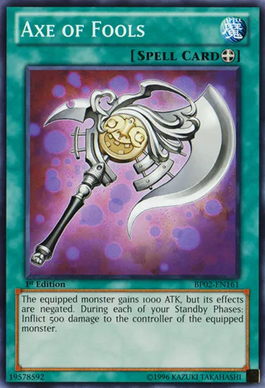 Hache des Fous — Battle Pack 2: War of the Giants — Yu-Gi-Oh!