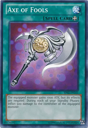 Hache des Fous — Battle Pack 2: War of the Giants - Unlimited — Yu-Gi-Oh!