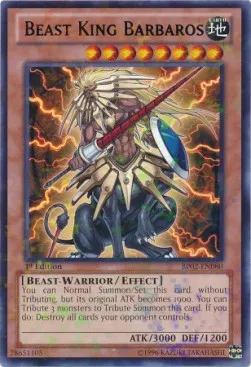 Barbaros, le Roi des Bêtes — Battle Pack 2: War of the Giants - Unlimited — Yu-Gi-Oh!