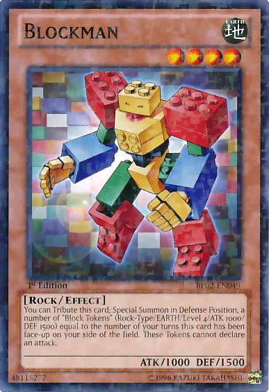 Blockman — Battle Pack 2: War of the Giants — Yu-Gi-Oh!