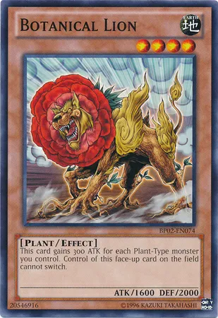 Lion Botanique — Battle Pack 2: War of the Giants - Unlimited — Yu-Gi-Oh!