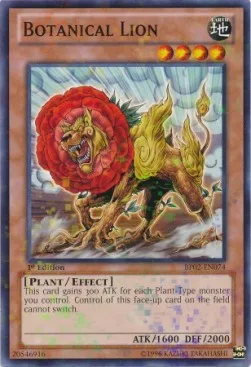 Lion Botanique — Battle Pack 2: War of the Giants - Unlimited — Yu-Gi-Oh!