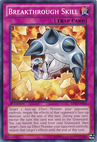 Breakthrough Skill — Battle Pack 2: War of the Giants — Yu-Gi-Oh!