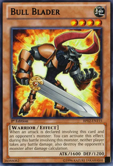 Taureau à Épée — Battle Pack 2: War of the Giants — Yu-Gi-Oh!