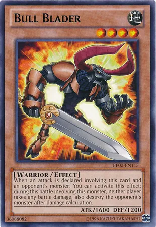 Taureau à Épée — Battle Pack 2: War of the Giants - Unlimited — Yu-Gi-Oh!