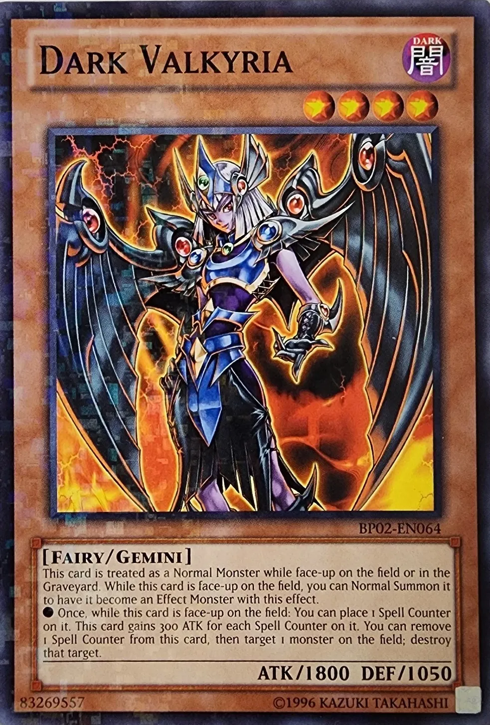 Valkyrie des Ténèbres — Battle Pack 2: War of the Giants - Unlimited — Yu-Gi-Oh!