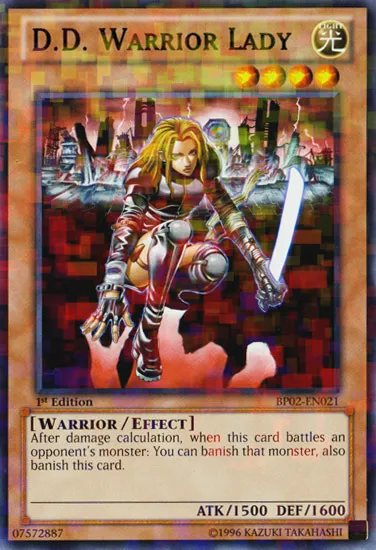 D.D. Warrior Lady — Battle Pack 2: War of the Giants — Yu-Gi-Oh!