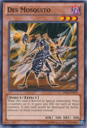 Moustique Des — Battle Pack 2: War of the Giants - Unlimited — Yu-Gi-Oh!