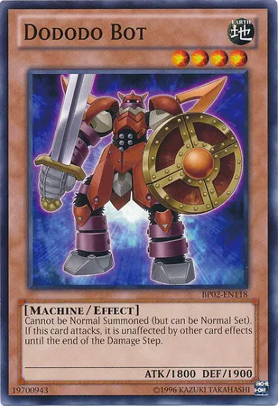 Bot Dododo — Battle Pack 2: War of the Giants - Unlimited — Yu-Gi-Oh!