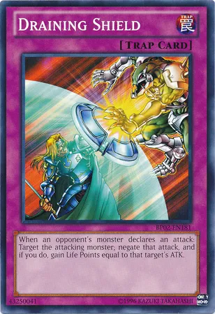 Bouclier Drainant — Battle Pack 2: War of the Giants - Unlimited — Yu-Gi-Oh!