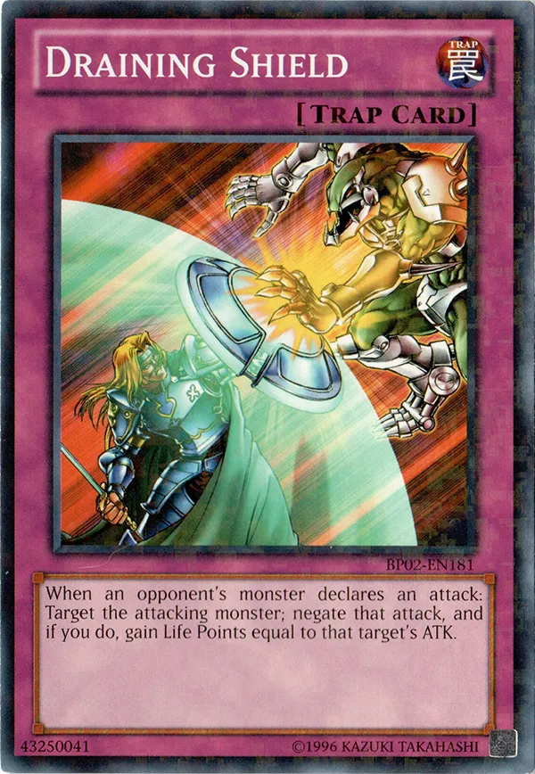Bouclier Drainant — Battle Pack 2: War of the Giants - Unlimited — Yu-Gi-Oh!