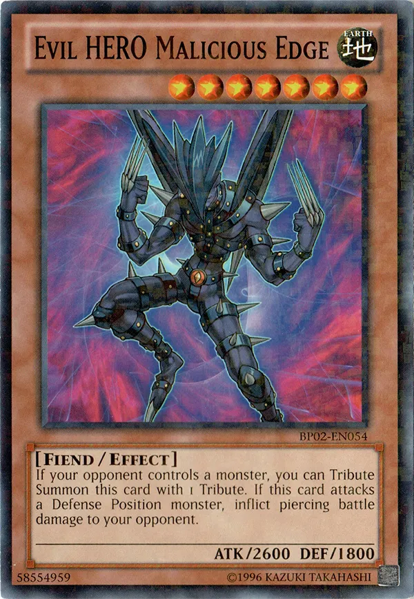 Lame Malveillante, HÉROS du Mal — Battle Pack 2: War of the Giants - Unlimited — Yu-Gi-Oh!