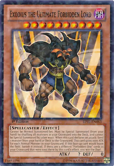 Exodius l'Ultime Interdit — Battle Pack 2: War of the Giants — Yu-Gi-Oh!