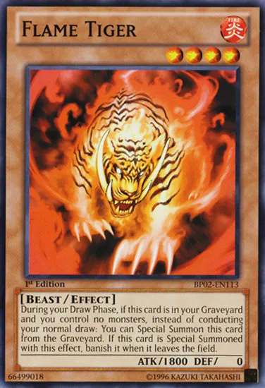 Tigre des Flammes — Battle Pack 2: War of the Giants — Yu-Gi-Oh!