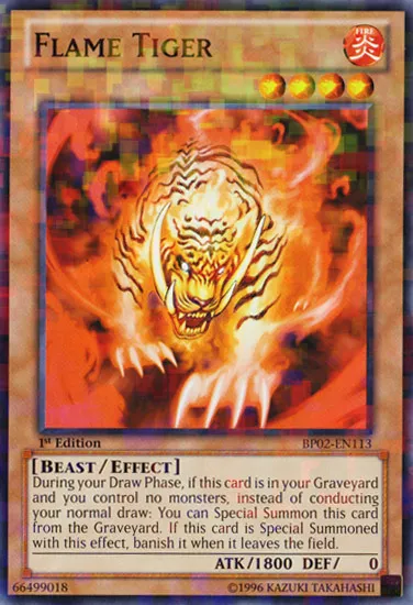 Tigre des Flammes — Battle Pack 2: War of the Giants — Yu-Gi-Oh!