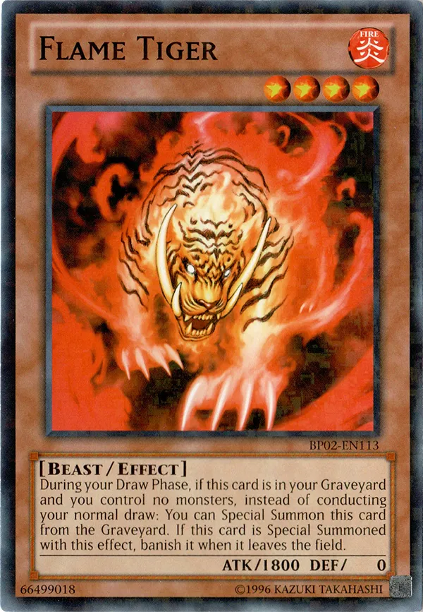 Tigre des Flammes — Battle Pack 2: War of the Giants - Unlimited — Yu-Gi-Oh!