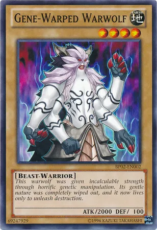 Gene-Warped Warwolf — Battle Pack 2: War of the Giants - Unlimited — Yu-Gi-Oh!